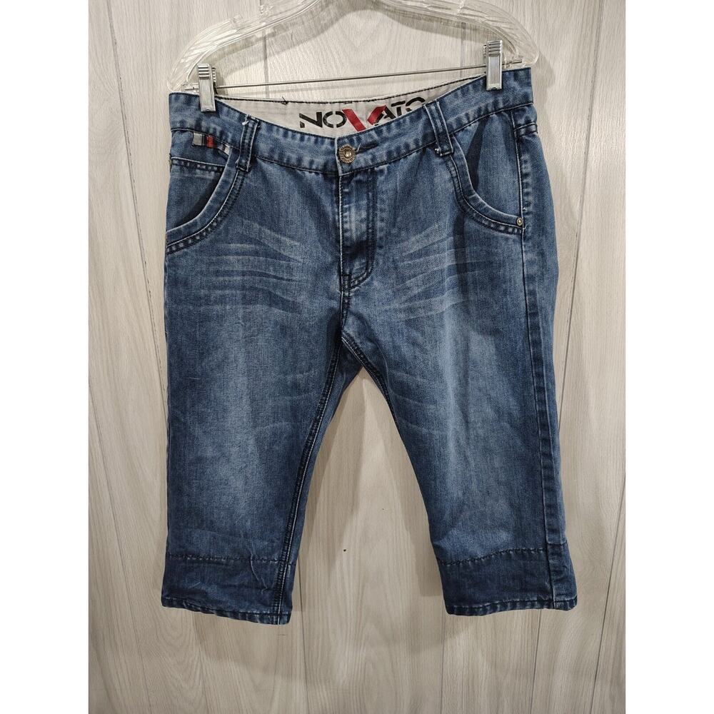 Novato Jeans Size 34 Y2k 90s Long Shorts Denim Men's